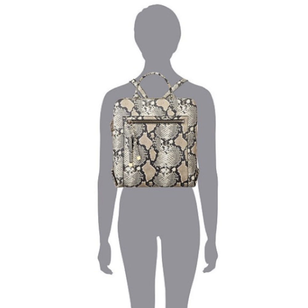 INC Snakeskin print backpack